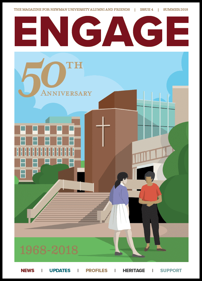 Engage magazine - 50th anniversary